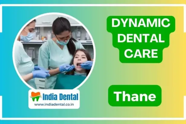 Dynamic Dental Care dental clinic in Thane West where dentists are performing a dental checkup on a patient in a modern dental clinic